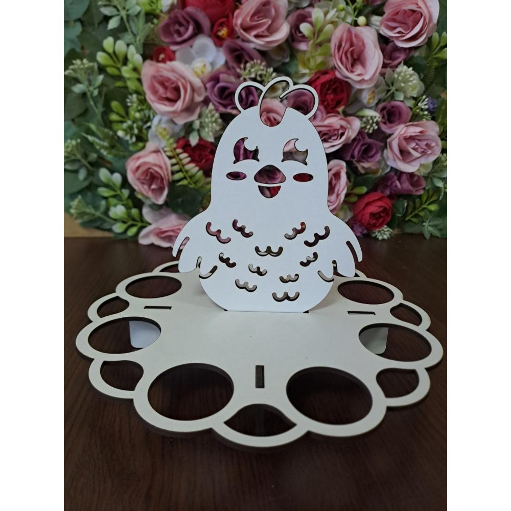 🌸 Великденска поставка за яйца с декорация - Заек 🐰🥚